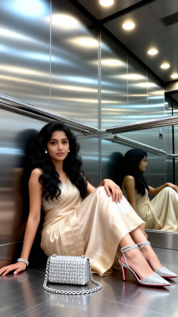 Elevator！！The Beautiful Woman image