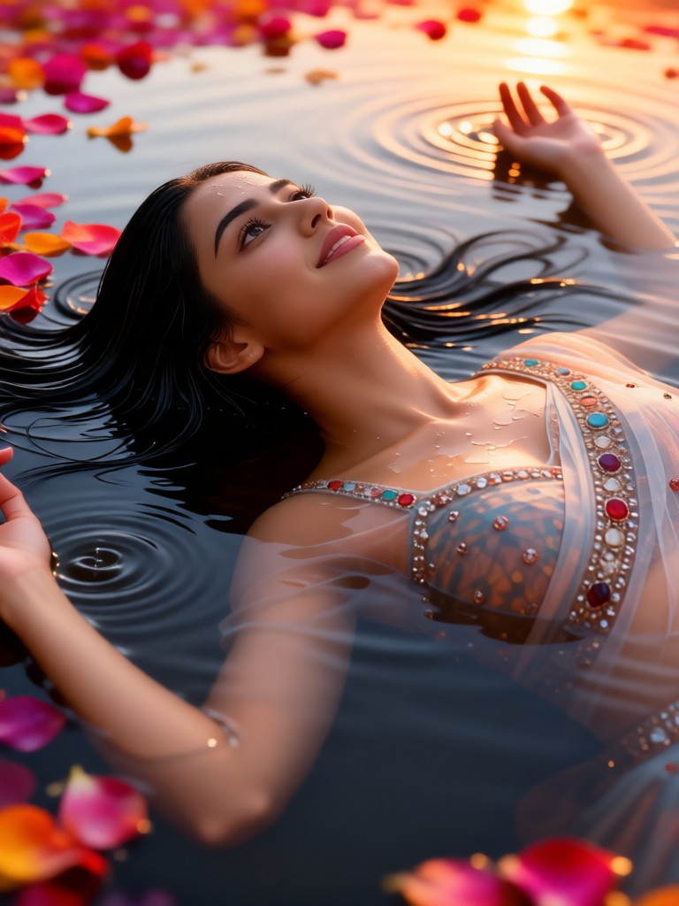 Floating Water Goddess image