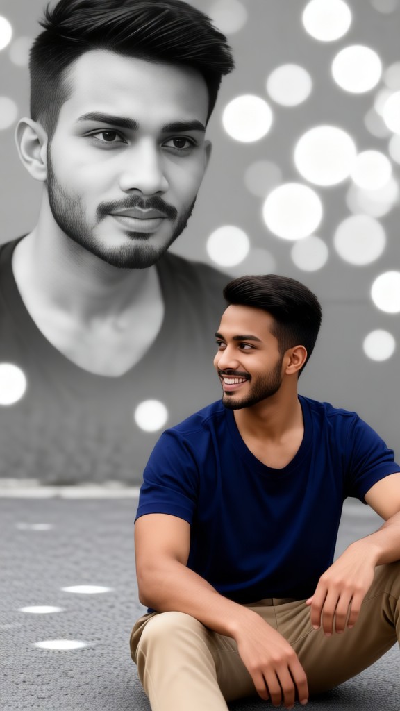 Double-Myself on the wall image