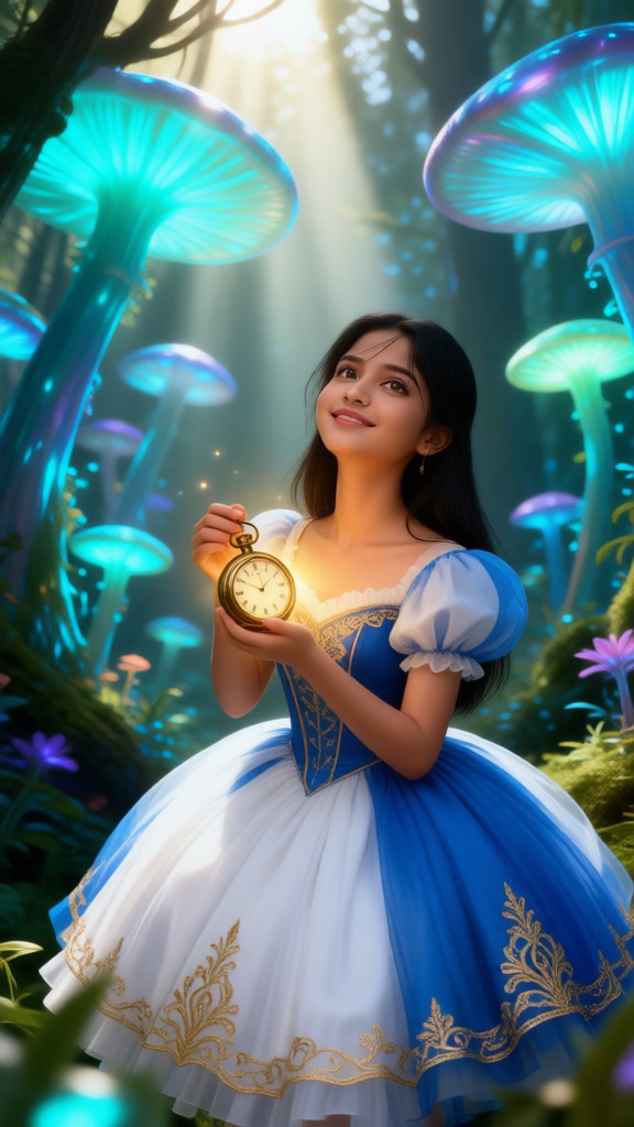 Wonderland Pocket Watch image