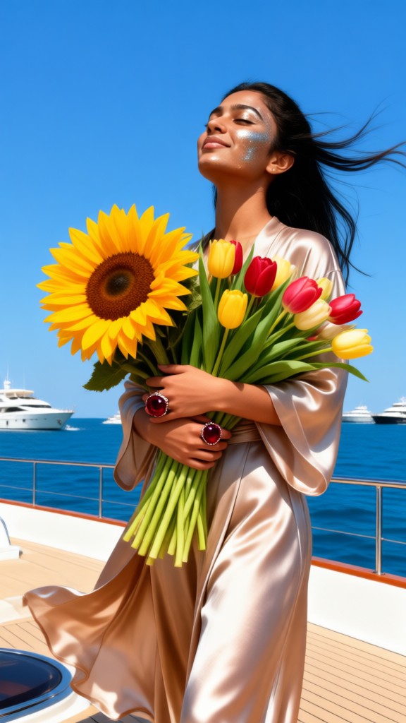 Yacht Deck Sunflower image
