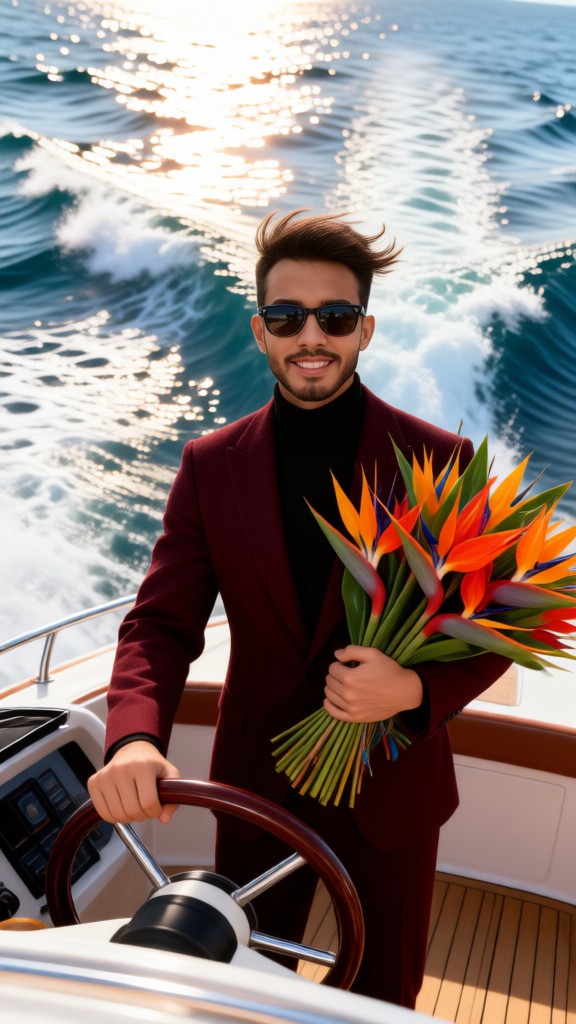 Yacht Steering Tropical image