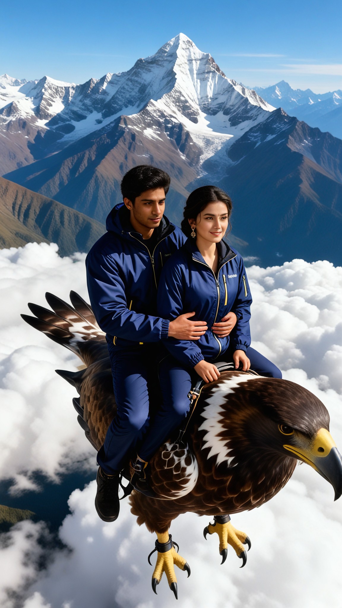 Himalayan Falcon Duo image