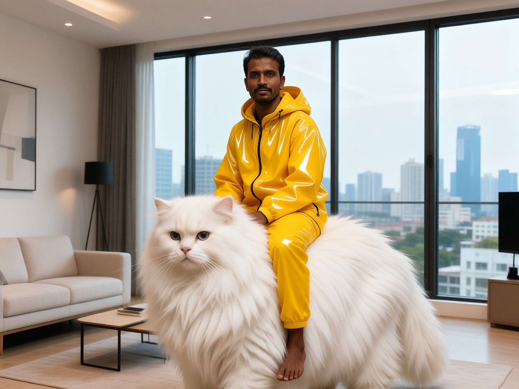 Minimalist Giant Cat image