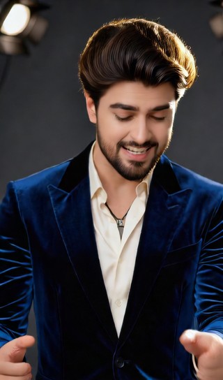 Man singing-02 image