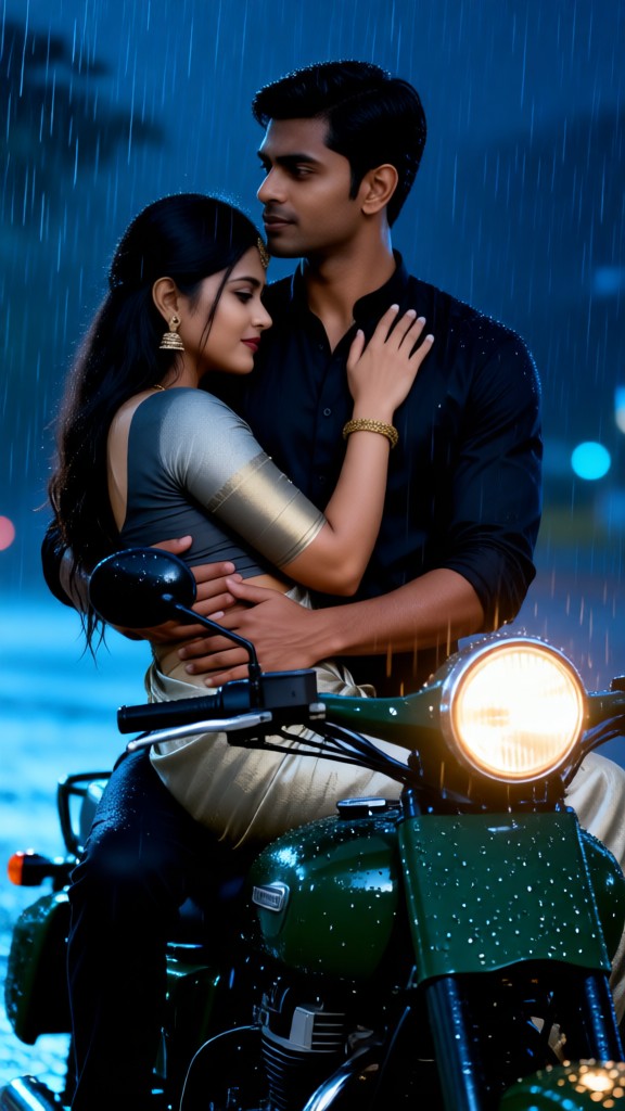 An Embrace in the Rain image