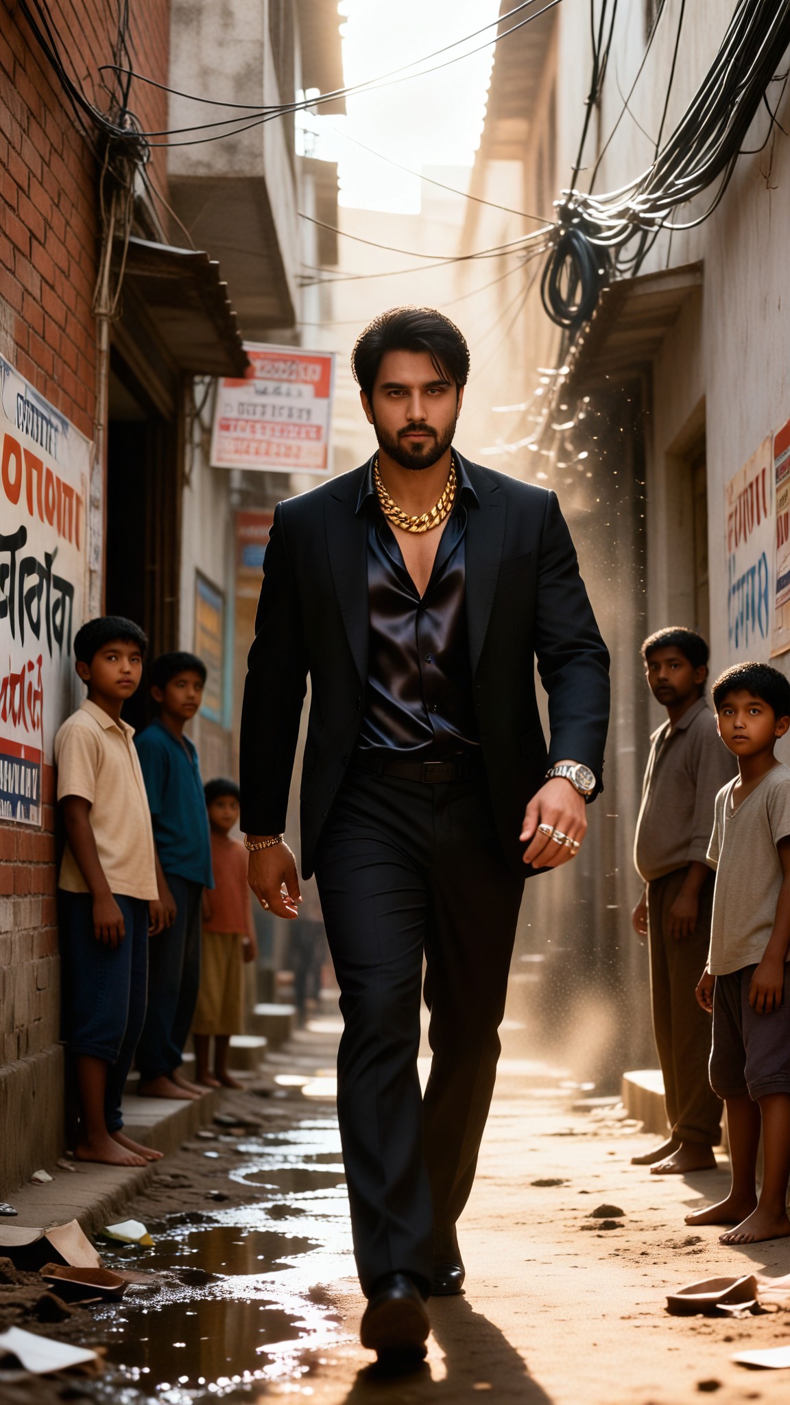 Gangs in the alley image