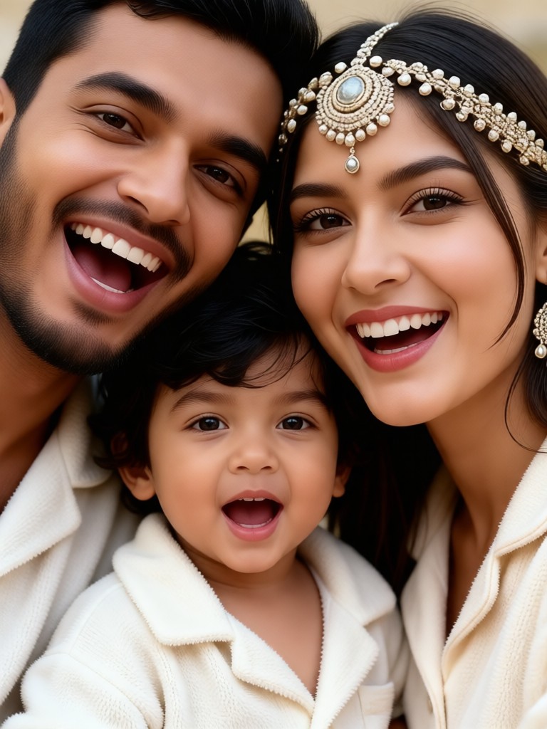 Close fitting face photo image