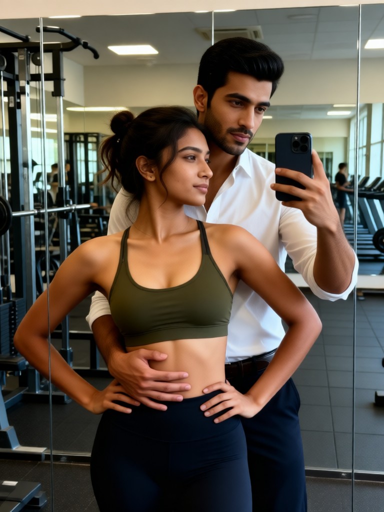 Messy Gym Romance image