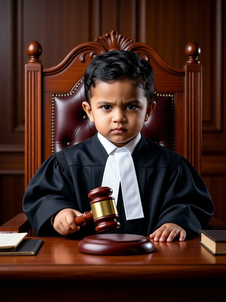 Baby Dresses Up as an Adult-6 image