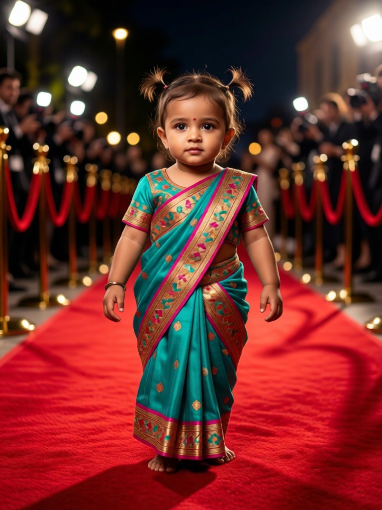  Baby Dresses Up as an Adult-7 image