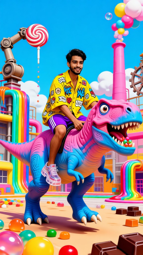 Pop Art Style Animal Trainer image