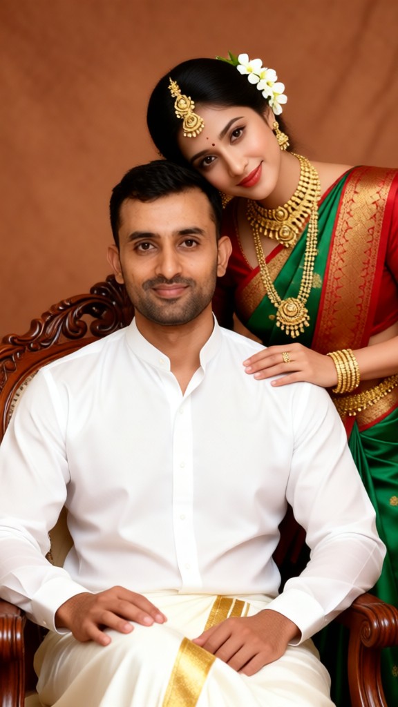 Indian couple photo - v1 image