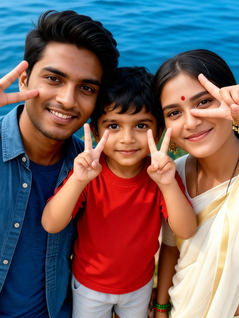 Funky Eye Peace image