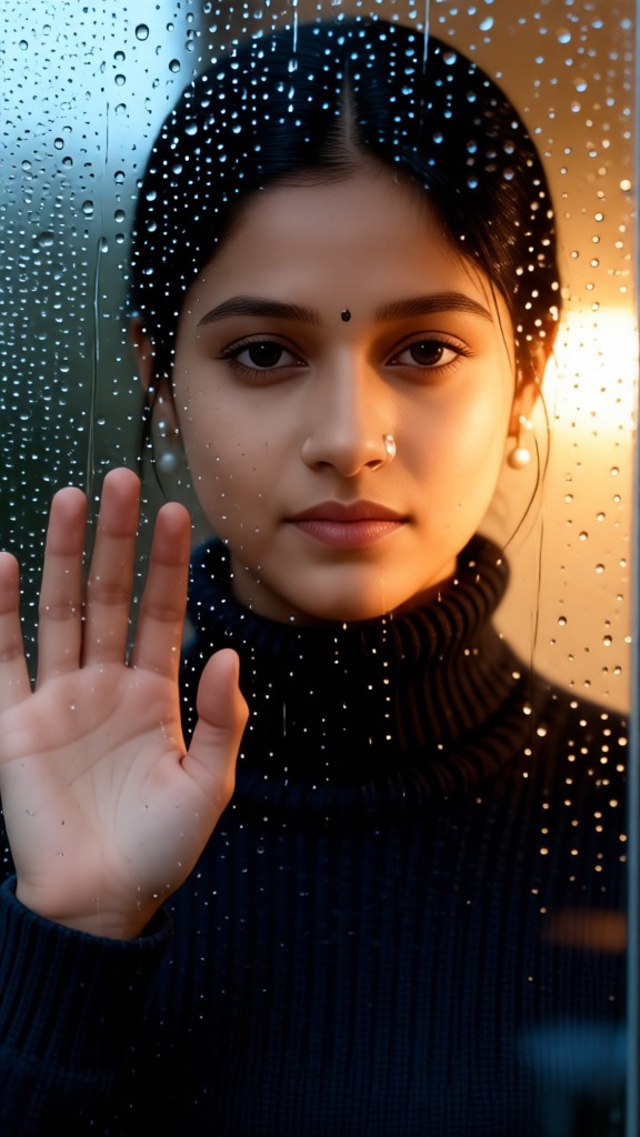 Rainy Window Gaze image