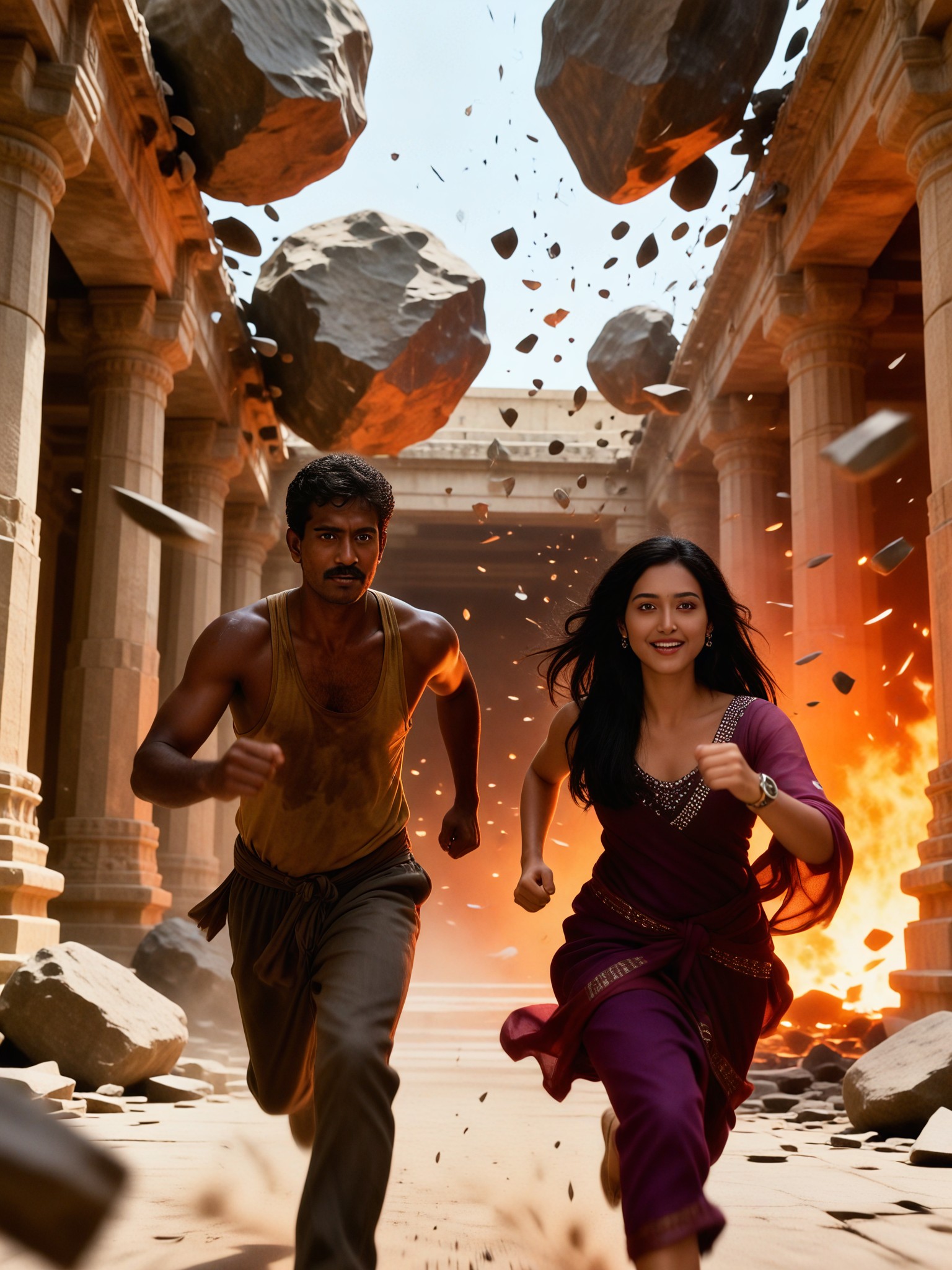 Temple Collapse Escape image