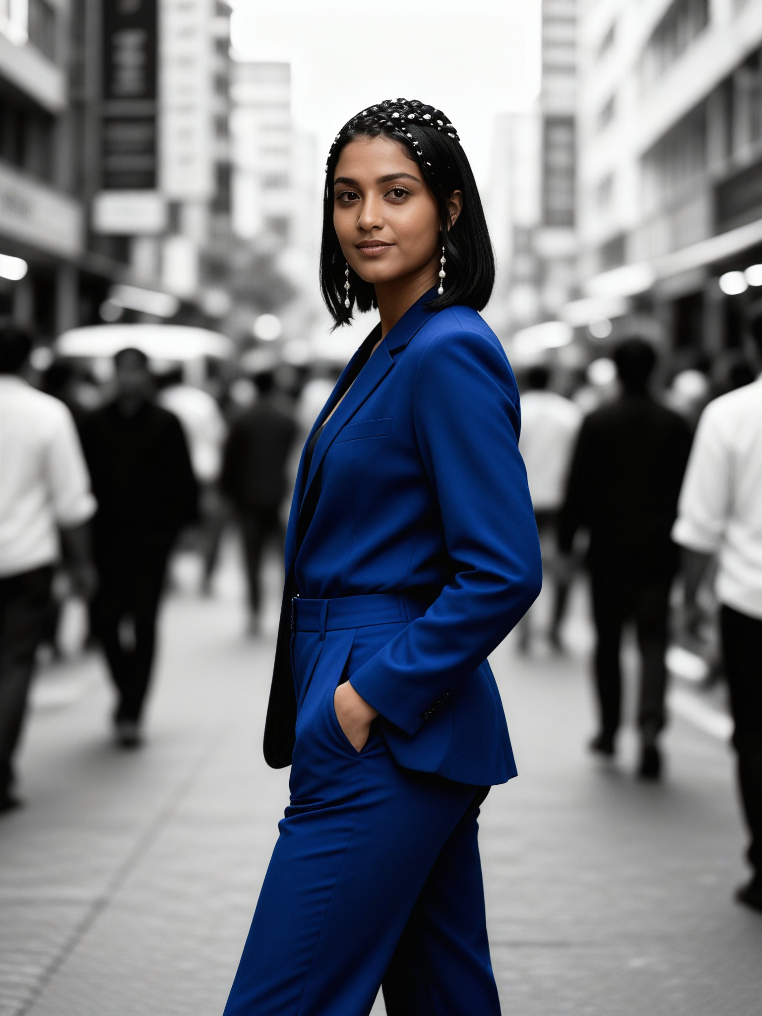 The Cool Blue of the Black-and-White World image