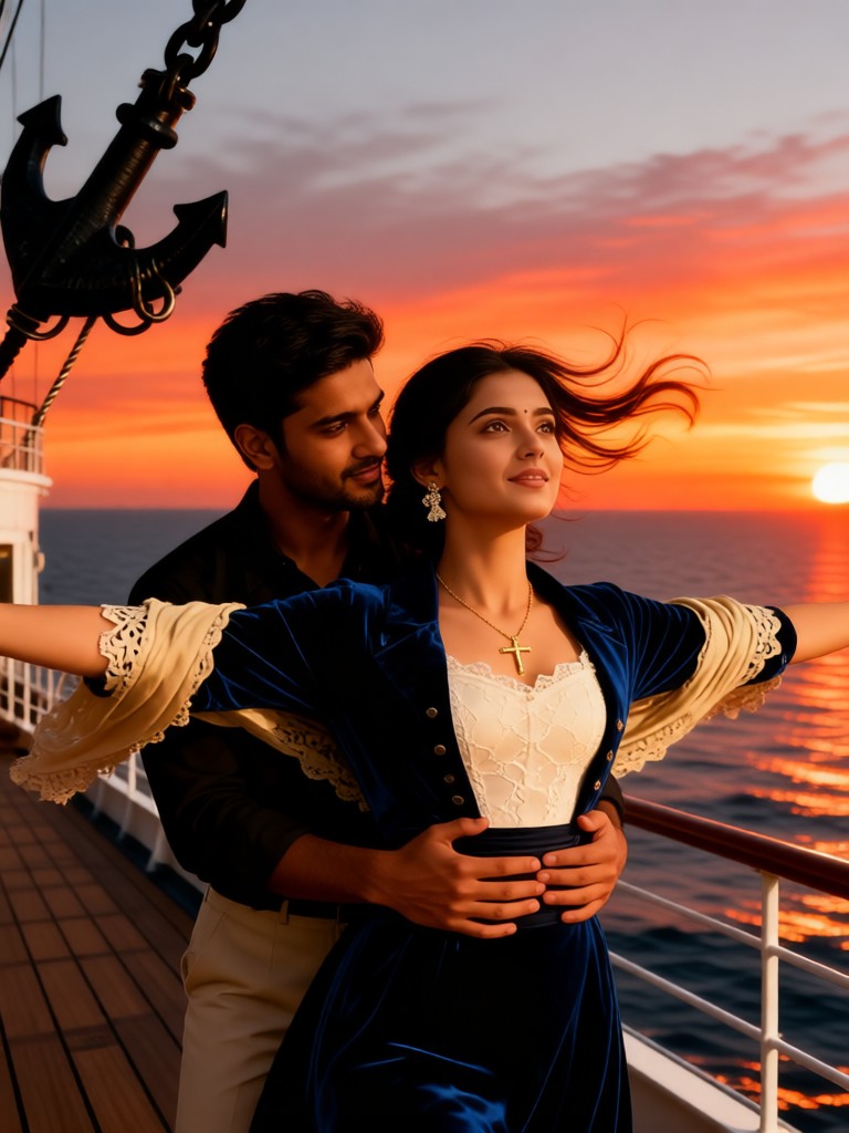 与爱人一起体验黄昏 image