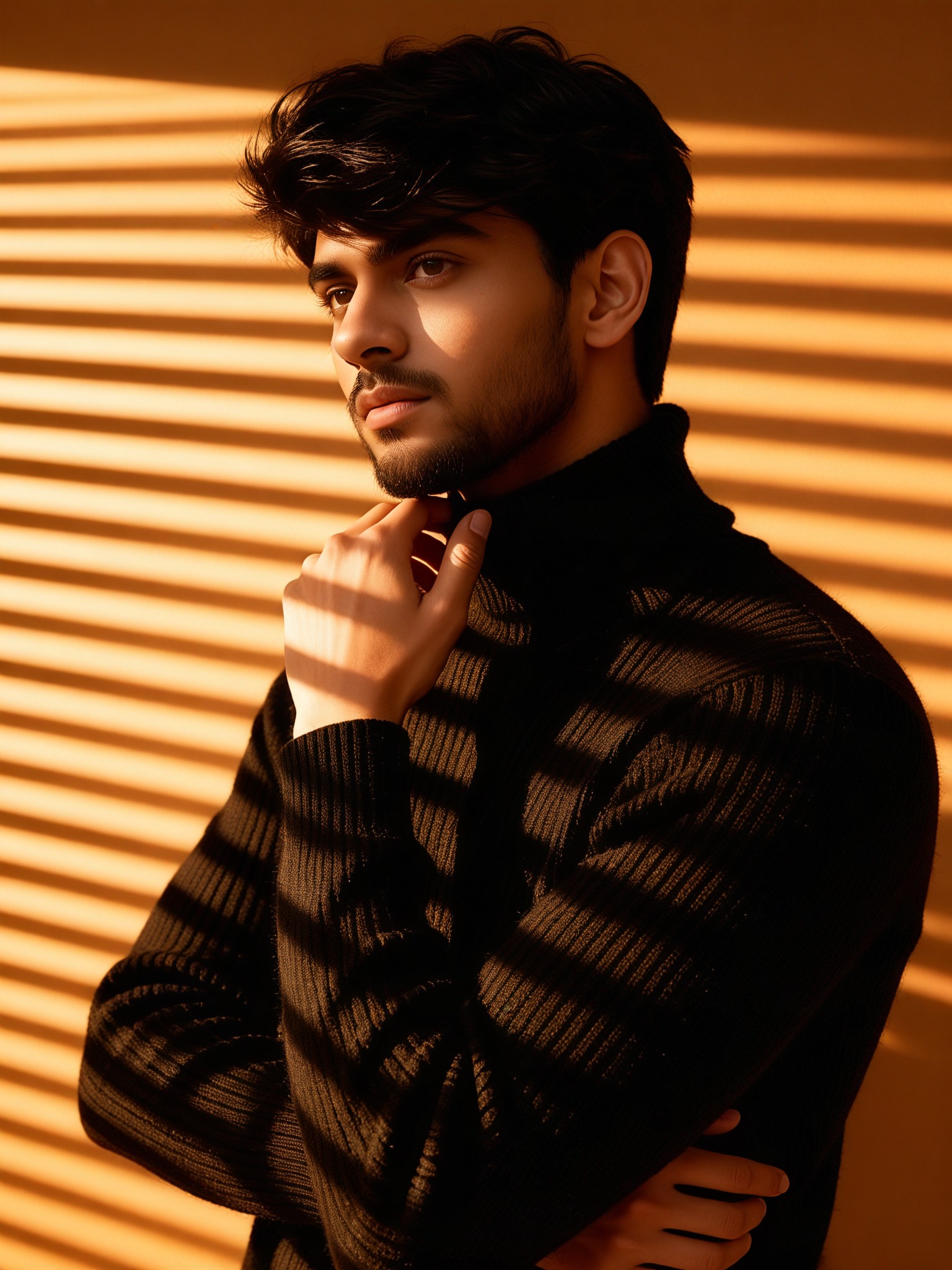 Blinds Artistic Light Portrait image