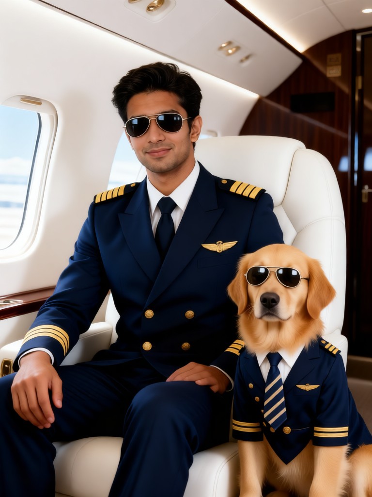 With Pet：Aircraft Commander image