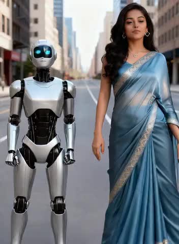 Dancing with robots image