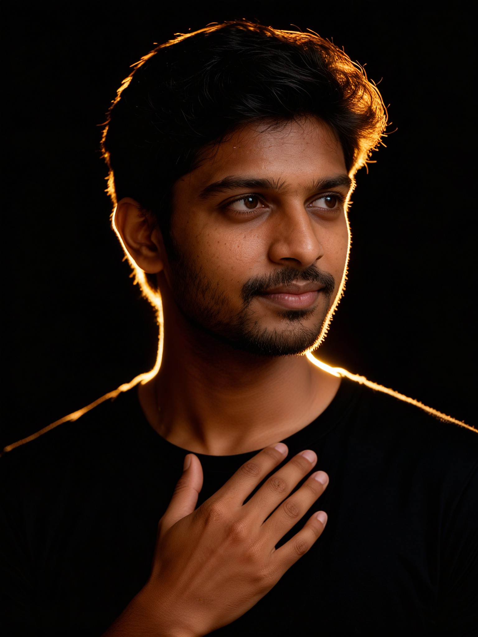 Divine-inspired Artistic Portrait image