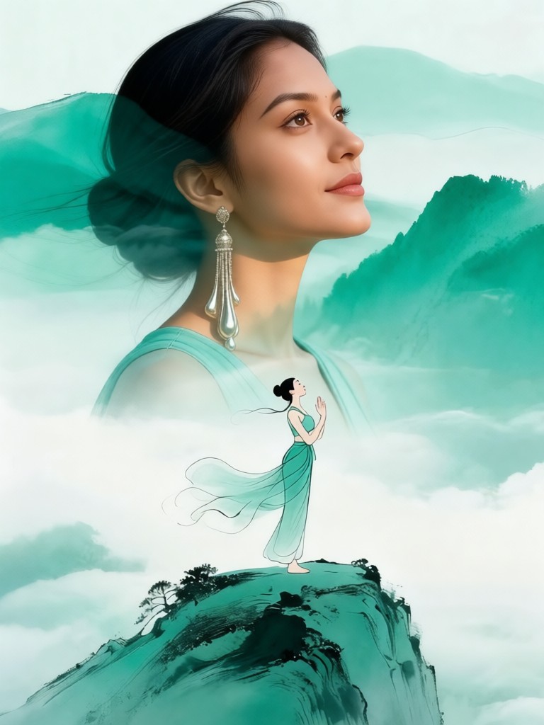 Experience the tranquility of the mountains image