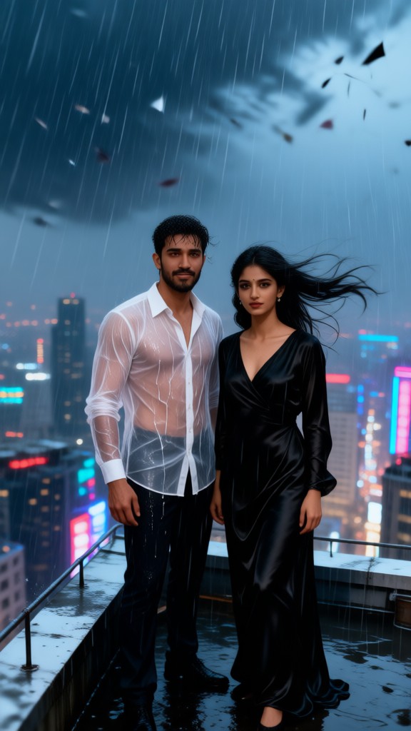 Rooftop Heartbreak Rain image