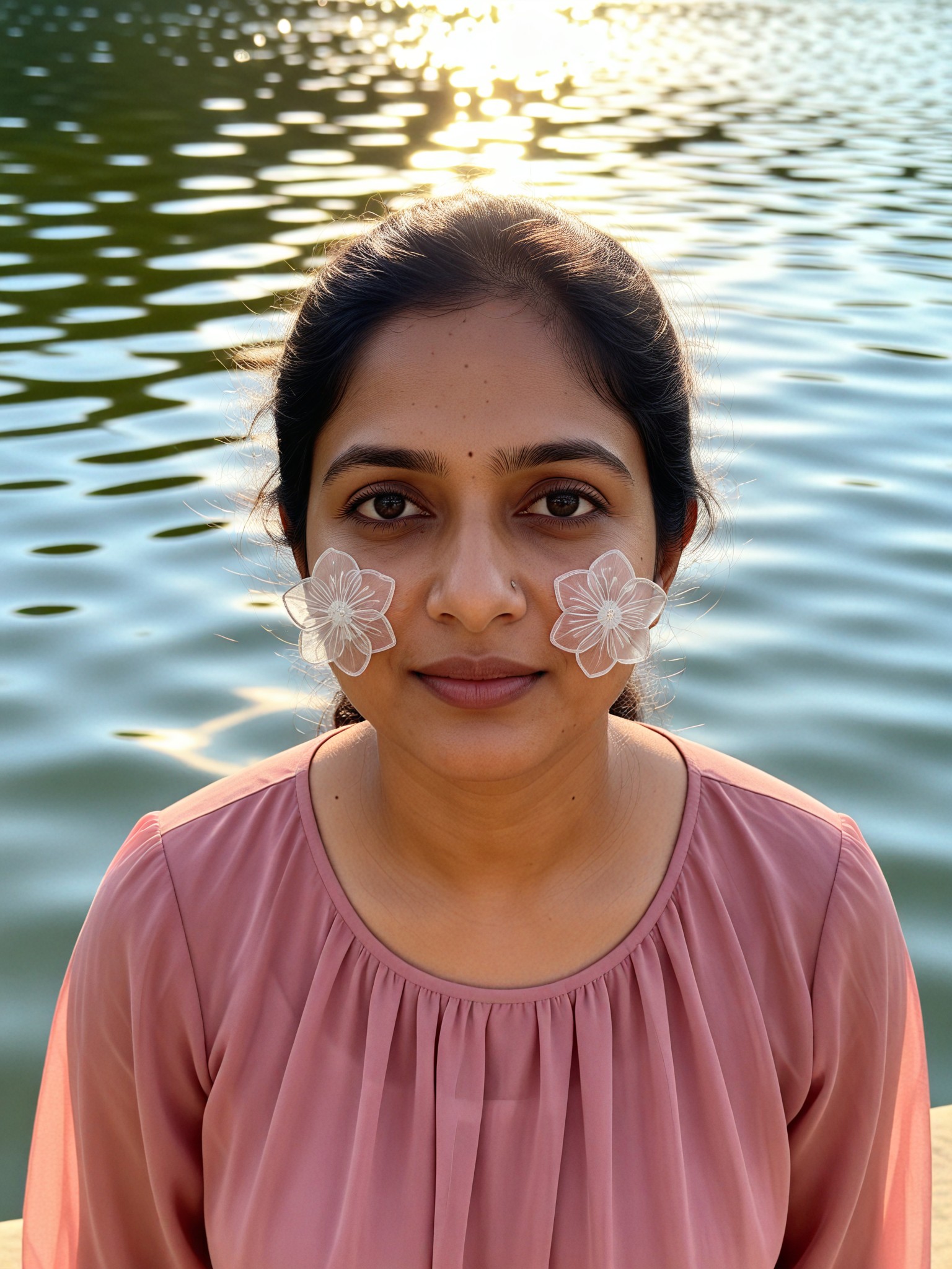 Hydrangea Gloss Photo Booth Portrait image