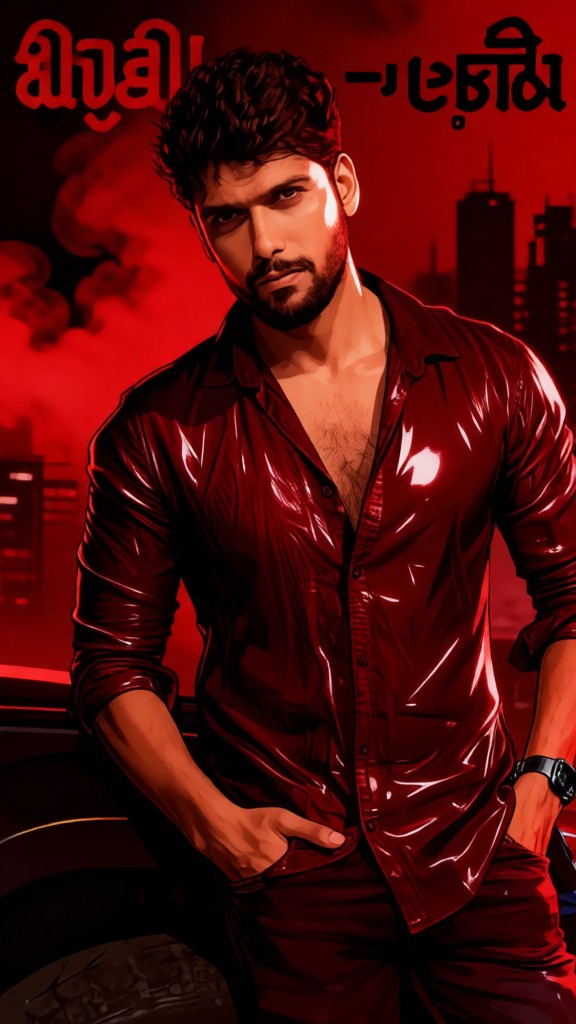 Tamil gangster movie poster image