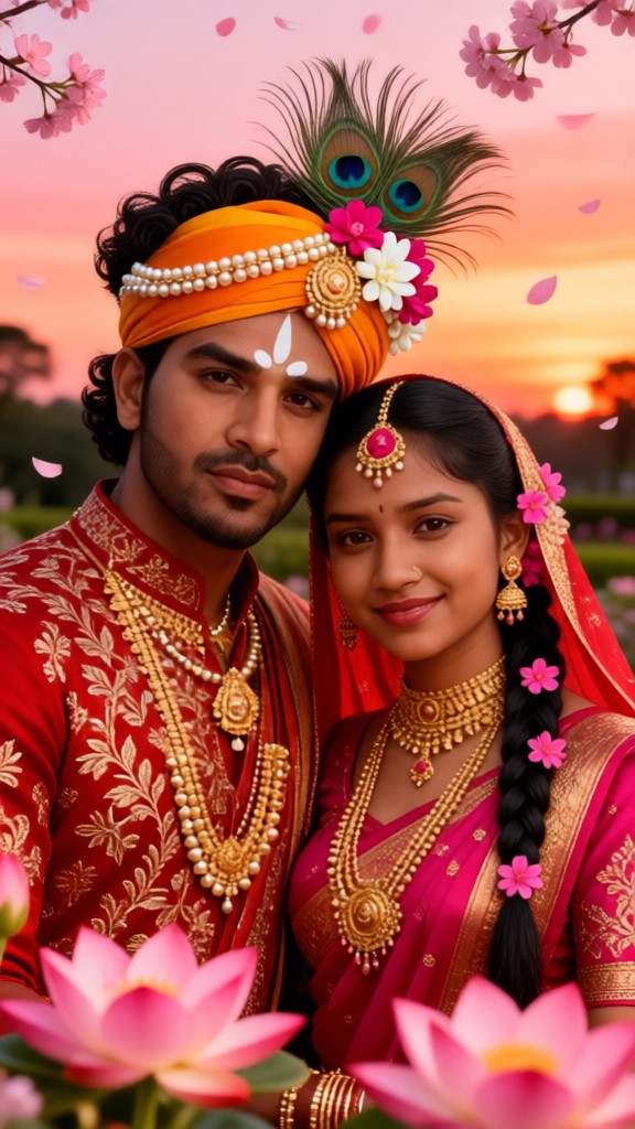 Radha-Krishna’s Eternal Love-v image