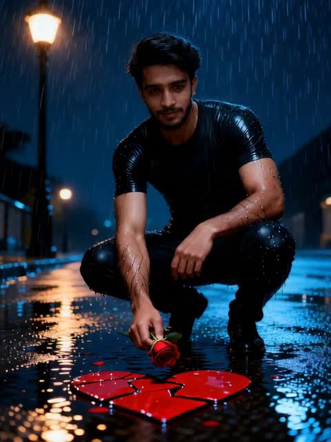 Rainy Night Breakup Story image