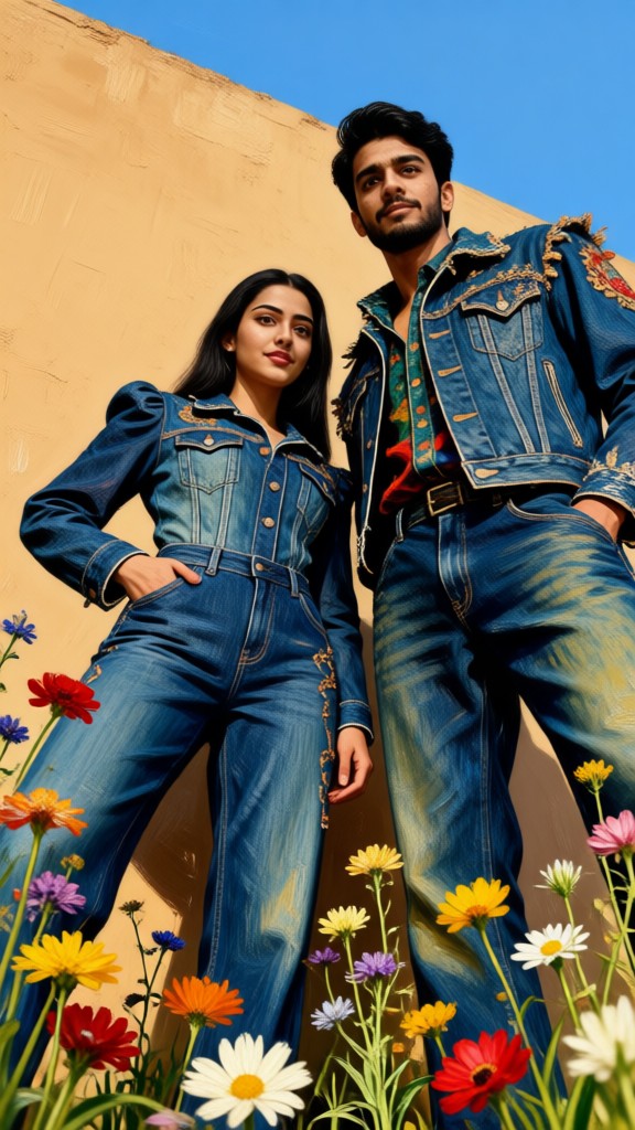 Denim Retro Pop image