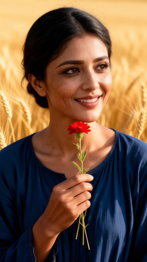 Wheat Field Woman-12 image