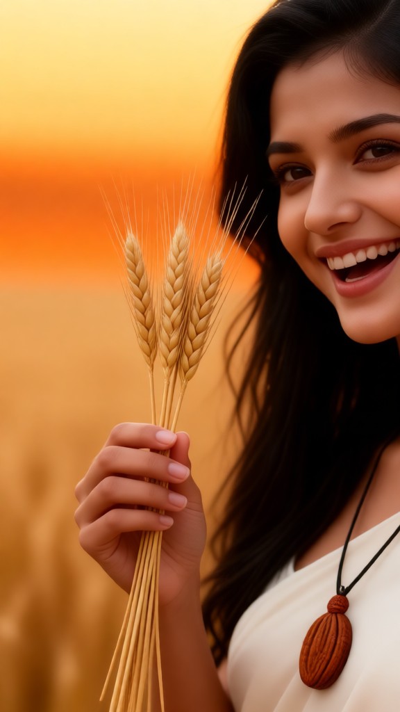 Wheat Field Woman-15 image