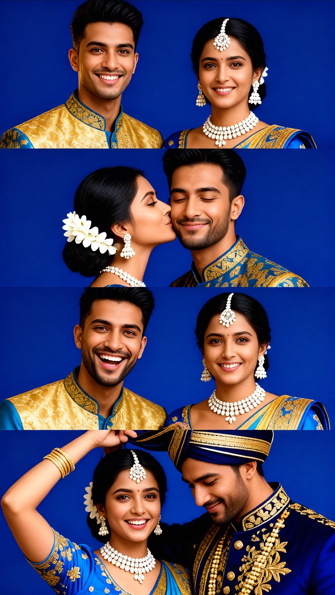 Couple Four-Frame Photo Booth Stickers-11 image
