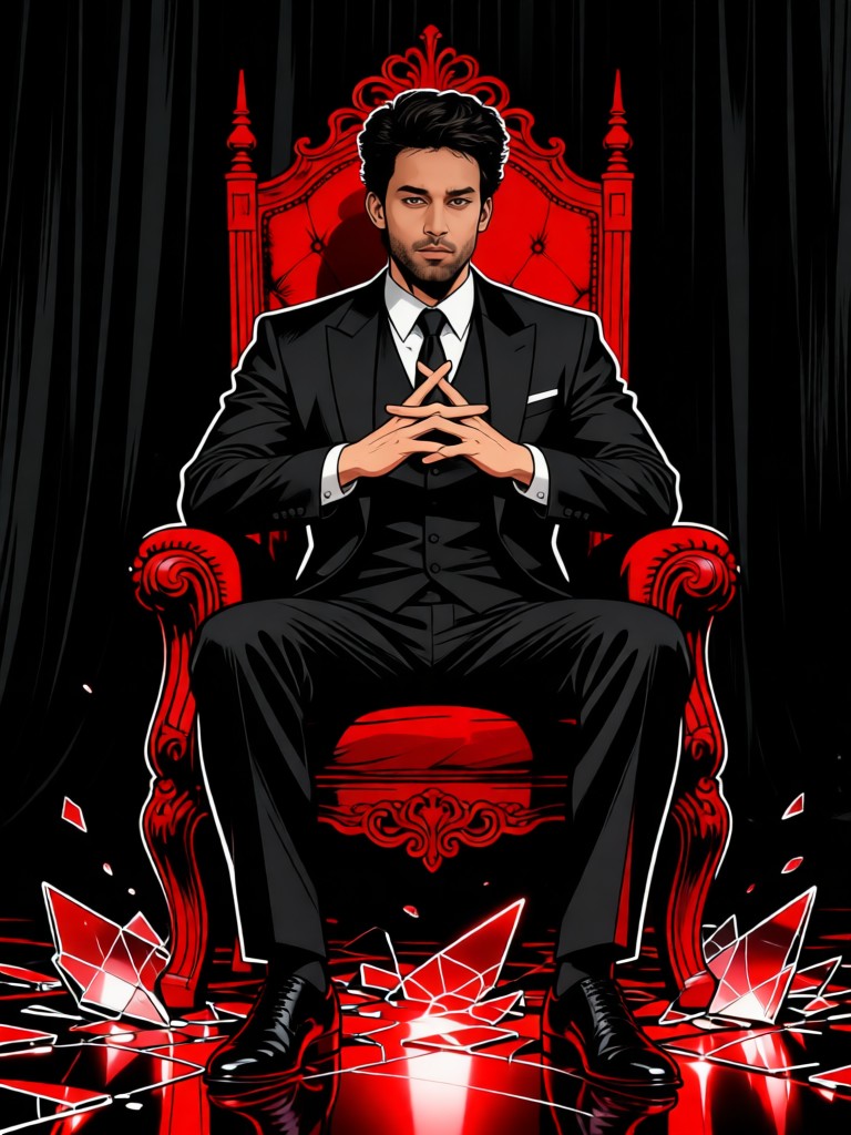 Blood-soaked hard man：03 image