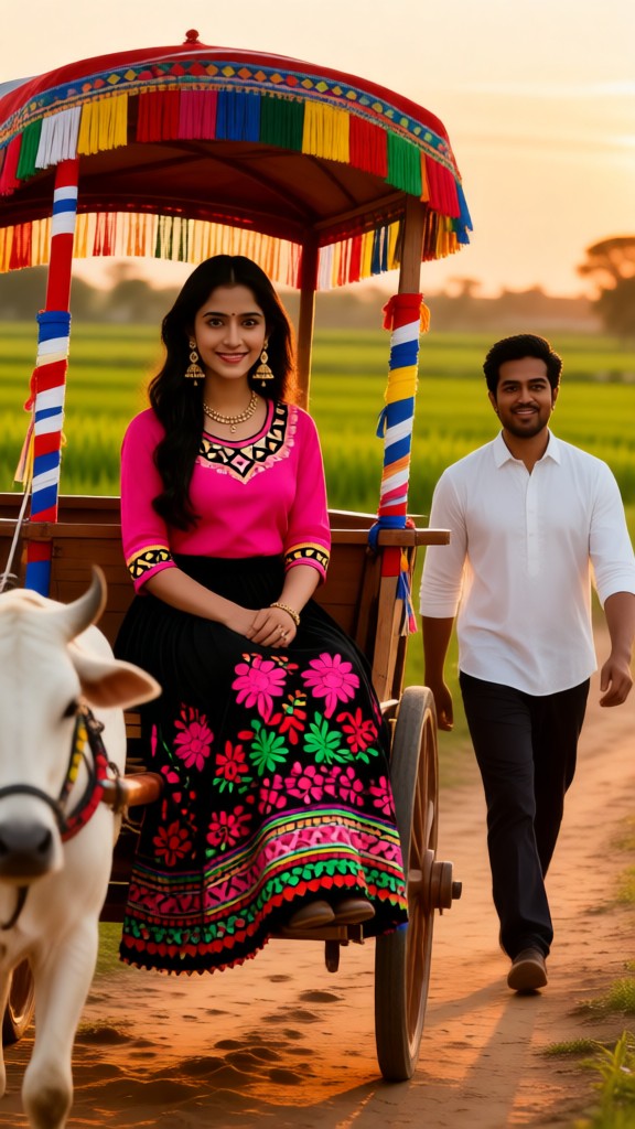 The love of ox cart image