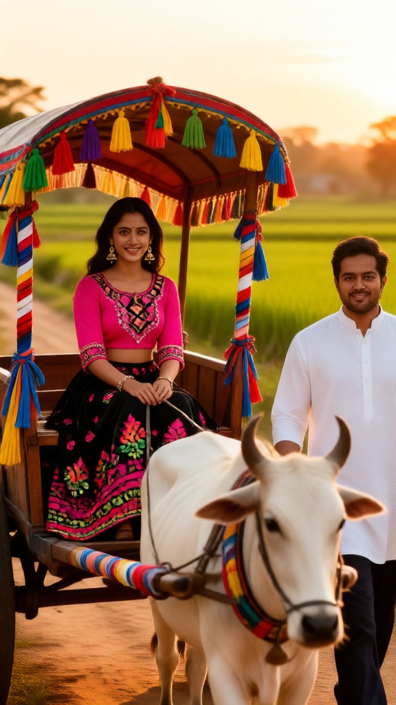 The love of ox cart image