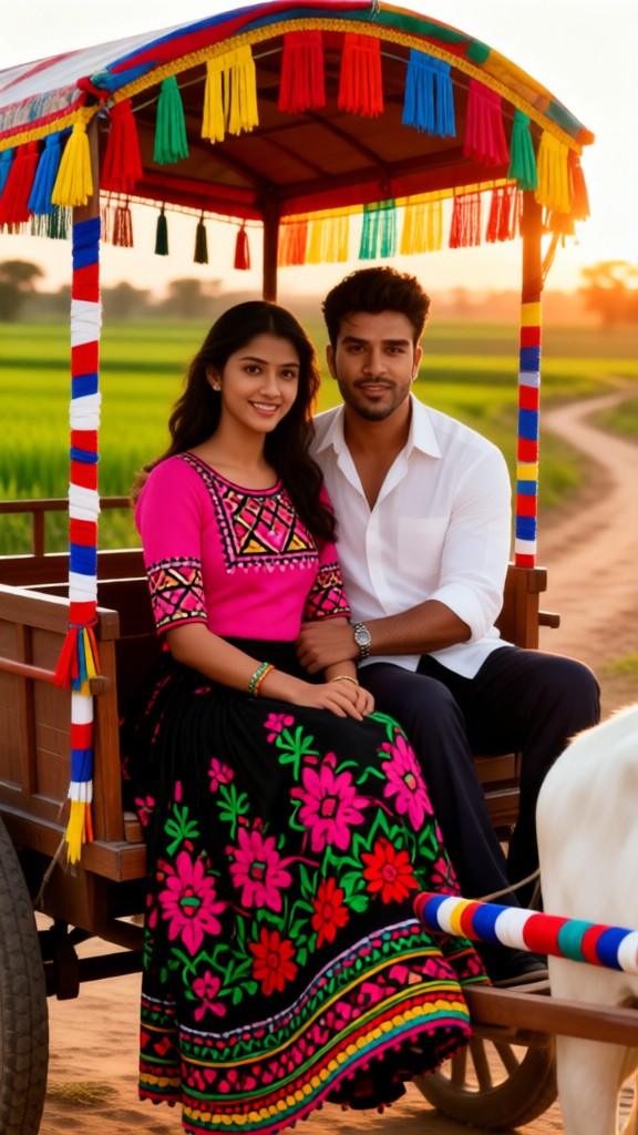 The love of ox cart-p image
