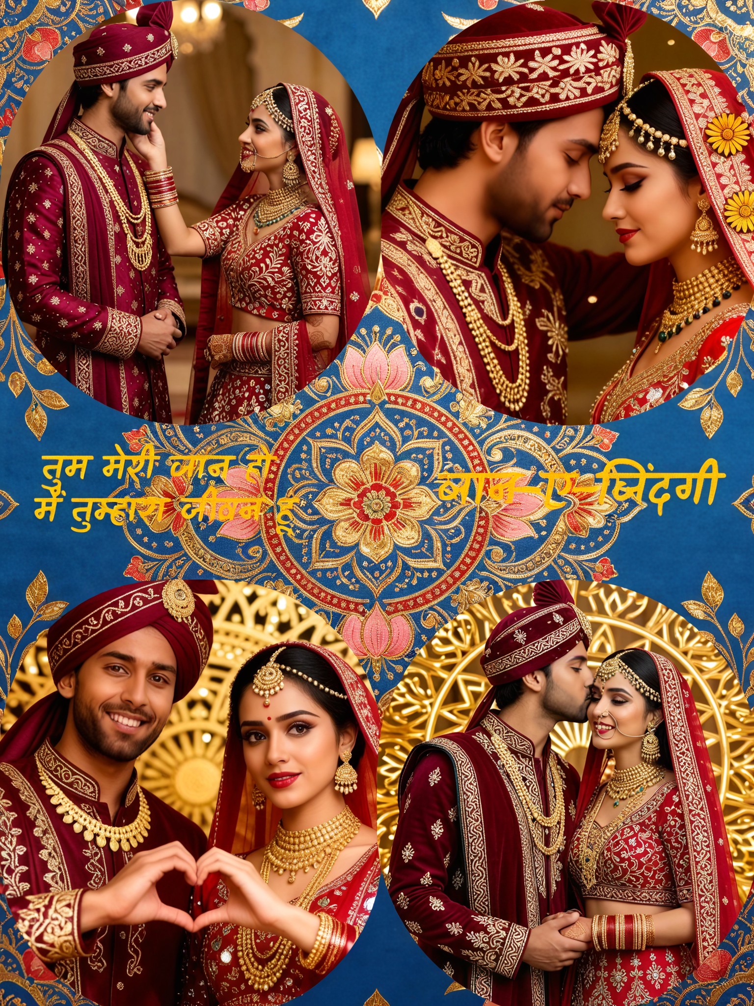 Couple Four-Frame Photo Booth Stickers-19 image