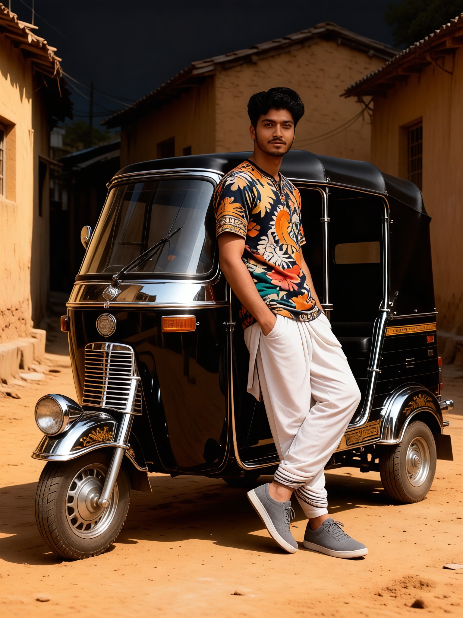 Streetwise and stylish magazine style image