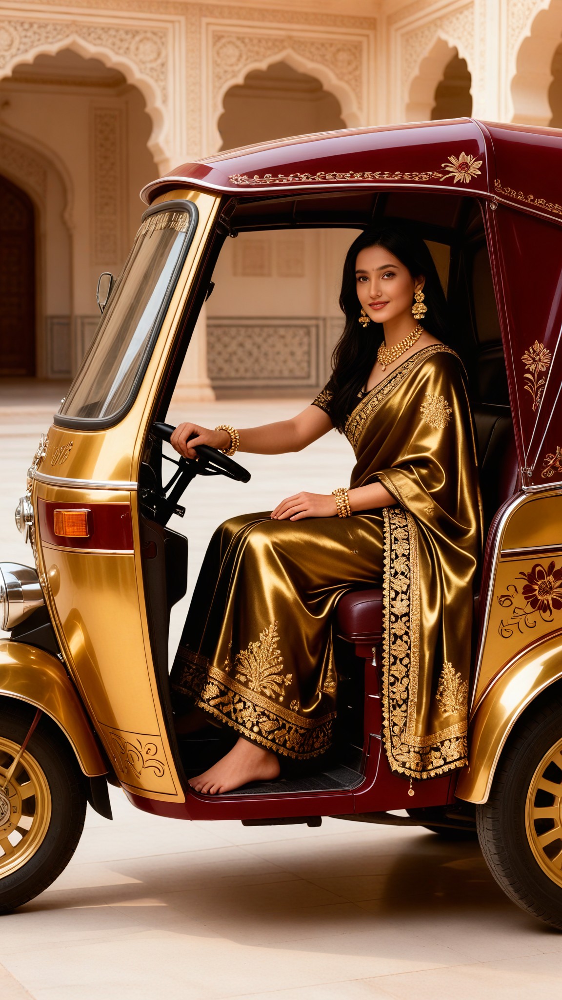 Palace luxury tricycle ride image