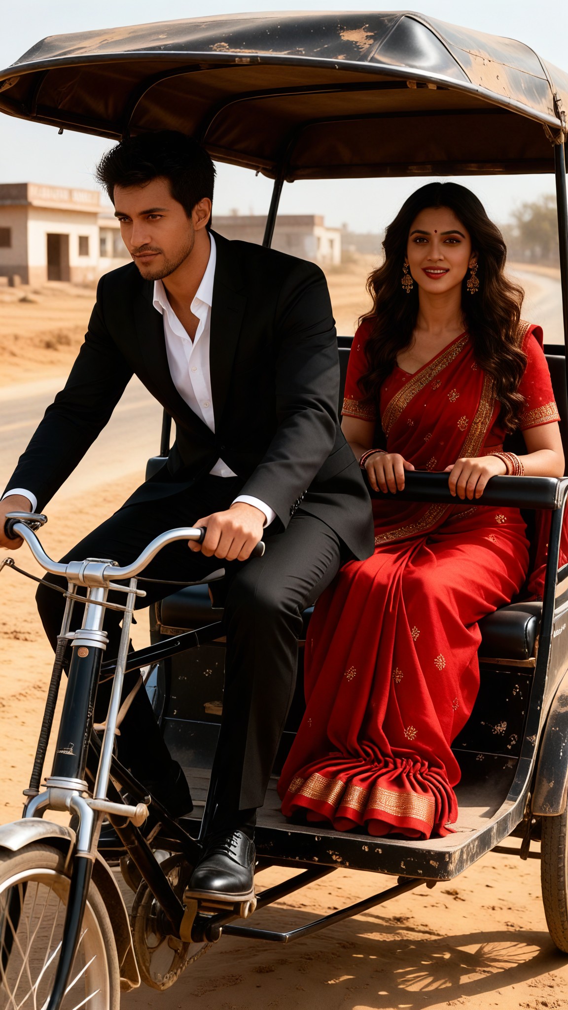 Romantic Tricycle for Couples image