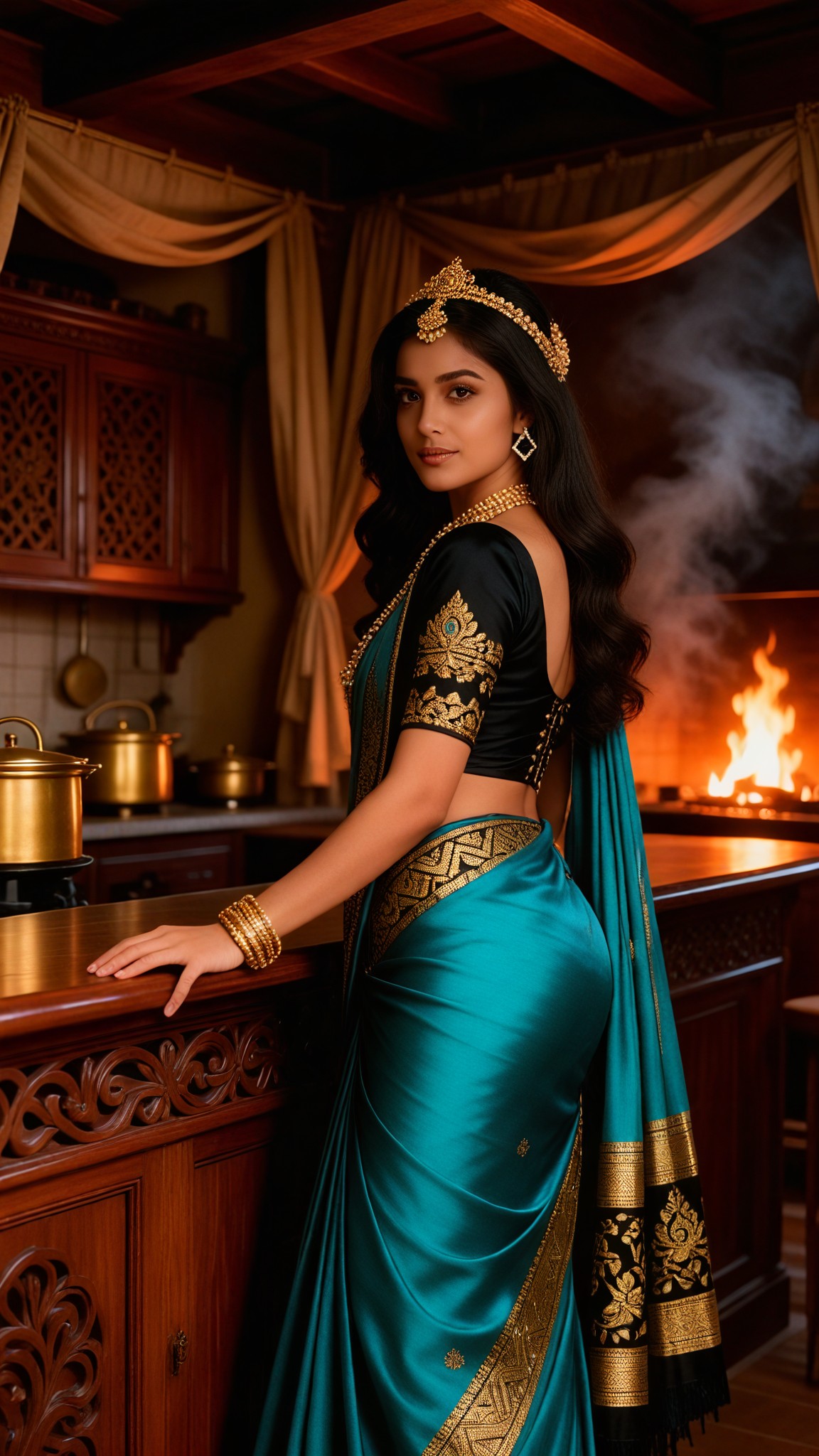 Retro Mansion Portrait Style image