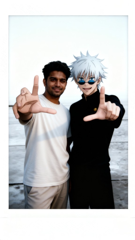 Photo with Gojo Satoru on Tian Tai image