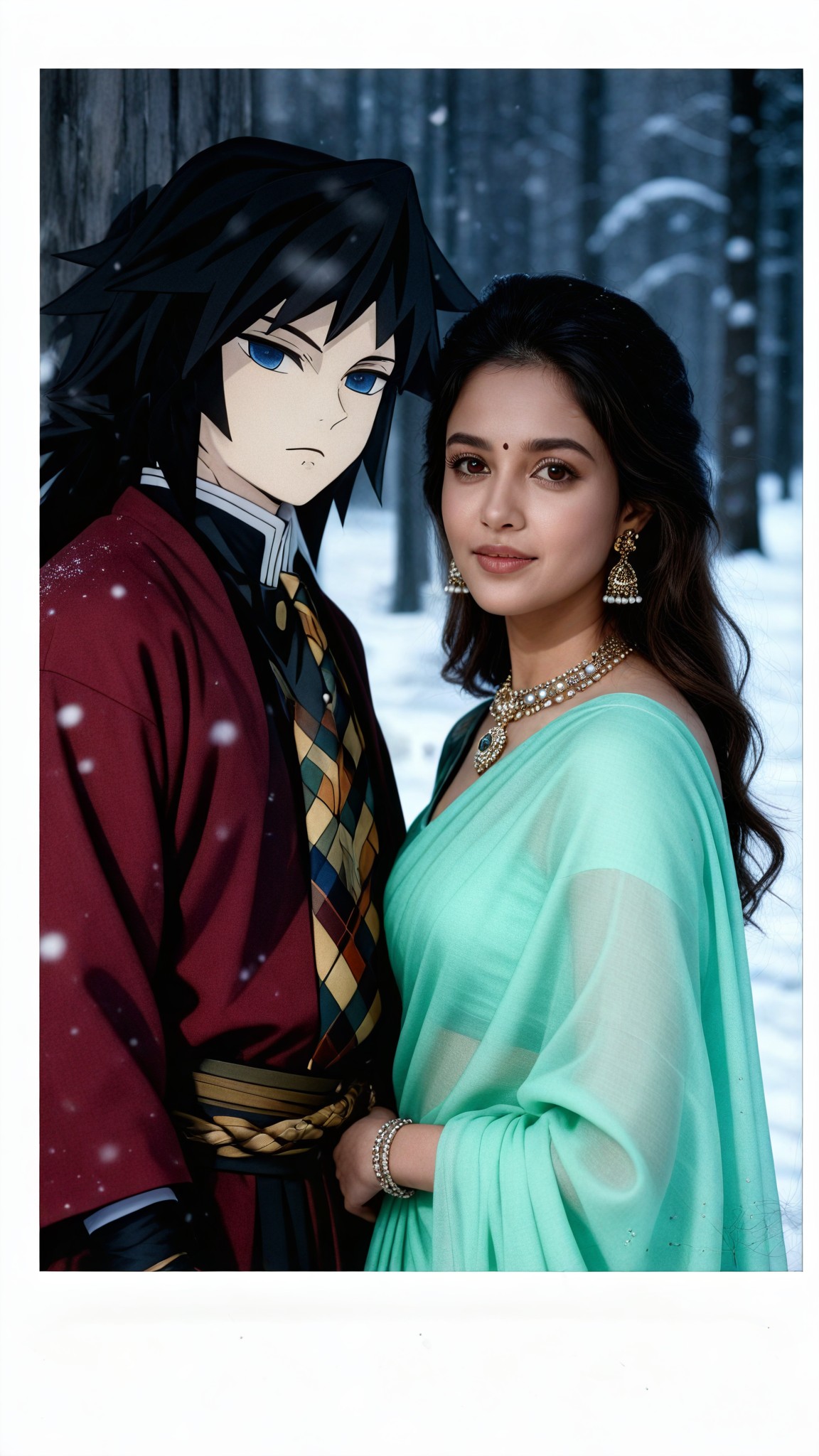 Polaroid photo with Fu Gangyiyong image