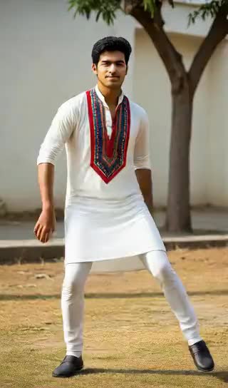 Elegant Leg Swing Dance image