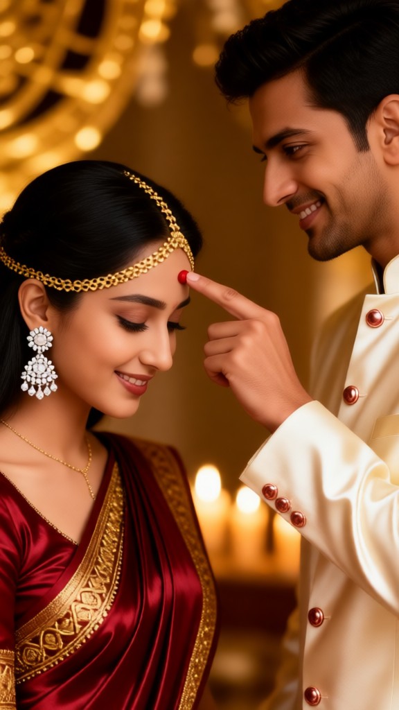 Make up for one’s own wedding image