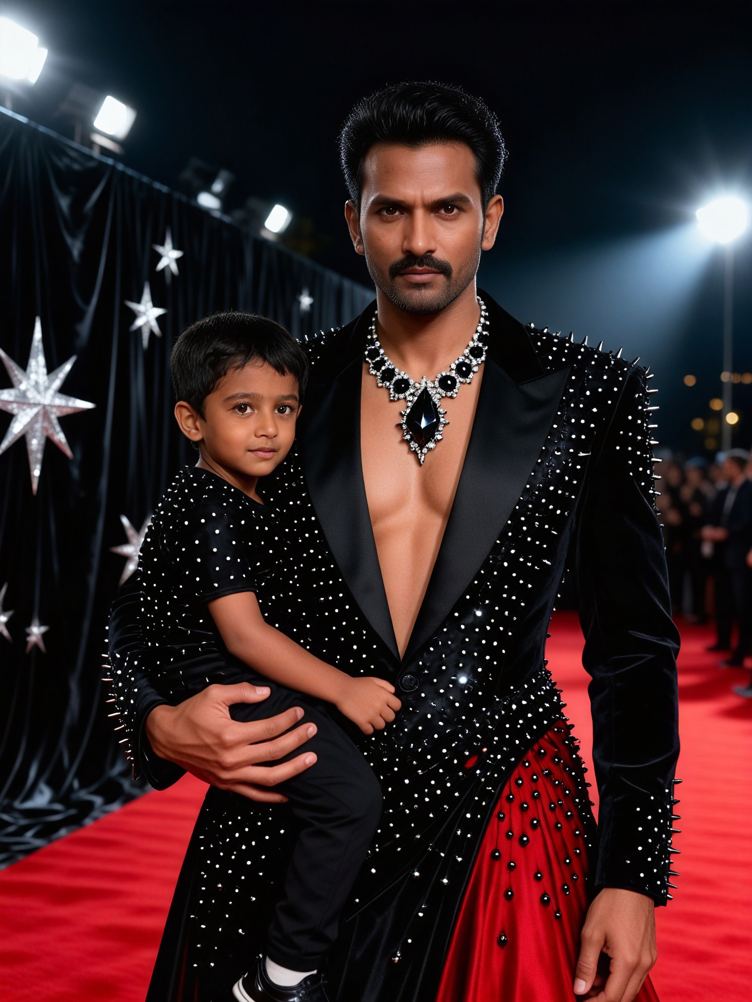 Red carpet celebrity style image